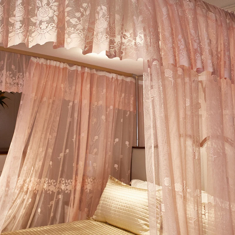 Новый роскошный розовый желтый зеленый стиль принцессы посадка U Тип