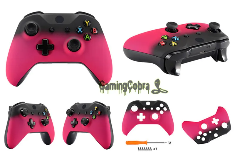 Мягкая сенсорная Лицевая панель, Удобный передний корпус, чехол для Xbox One S и для Xbox One X контроллер-SXOFX