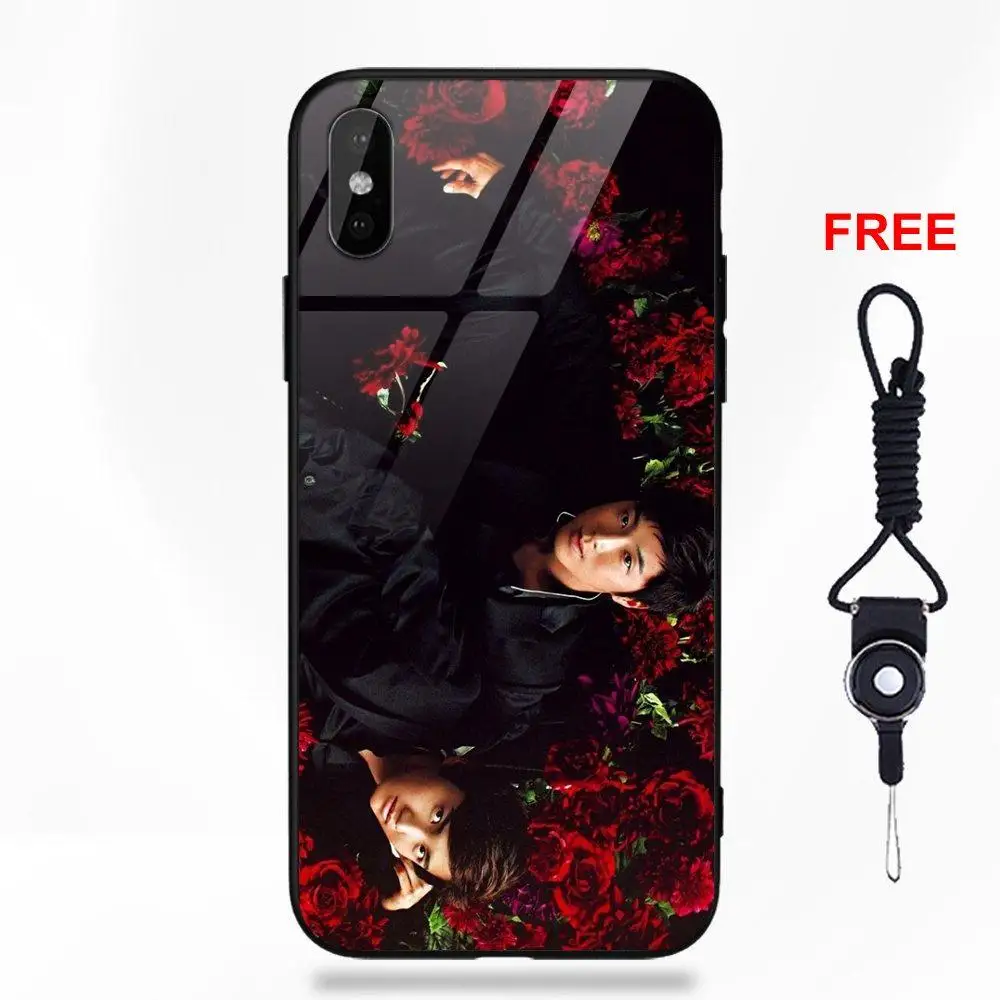 Мягкие ТПУ оправа закаленное стекло футляры для мобильных телефонов Tvxq!