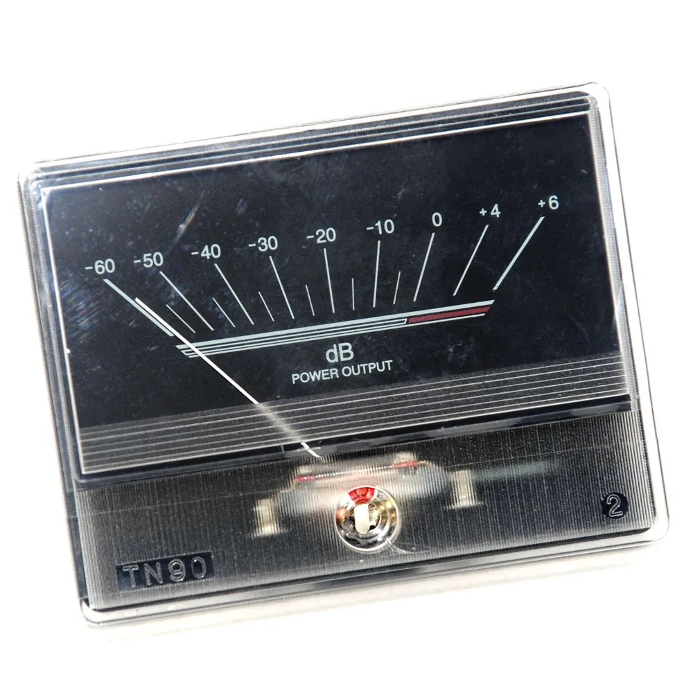 2 шт. TN90 Denon VU Meter DB уровень заголовка аудио мощный Amp подсветка с подсветкой и 1