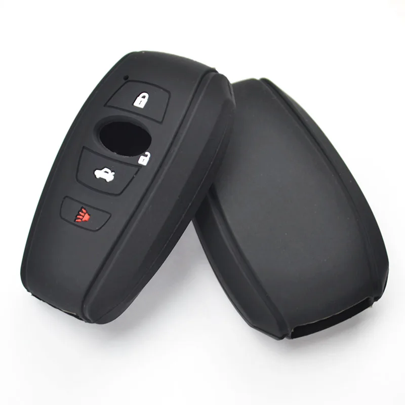 AX 4 Button For Subaru BRZ Forester Impreza STi WRX XV Crosstrek Legacy Outback 2015 2018 Silicone Remote Key Case Shell Cover|Футляр для
