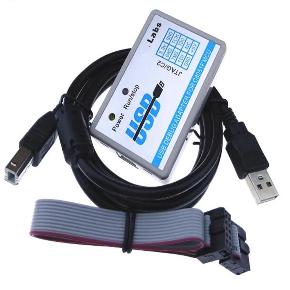C8051F emulation downloader Writer U EC6 USB JTAG/C2 новая версия|Модули для умного дома| |