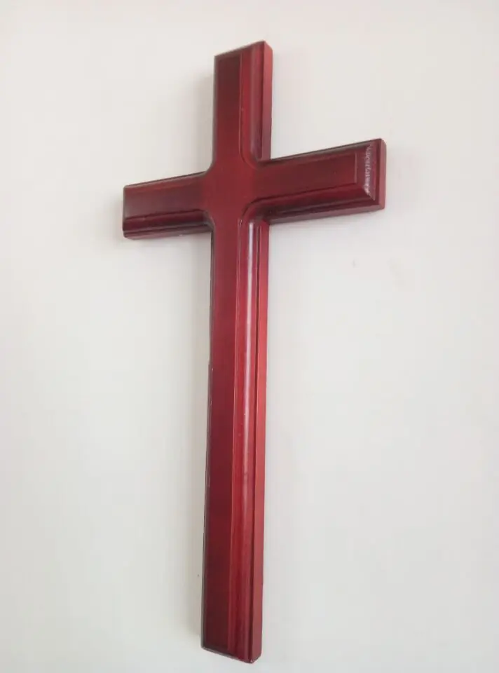 Христианский крест Крест из цельного дерева украшение дома Настенное подвесное