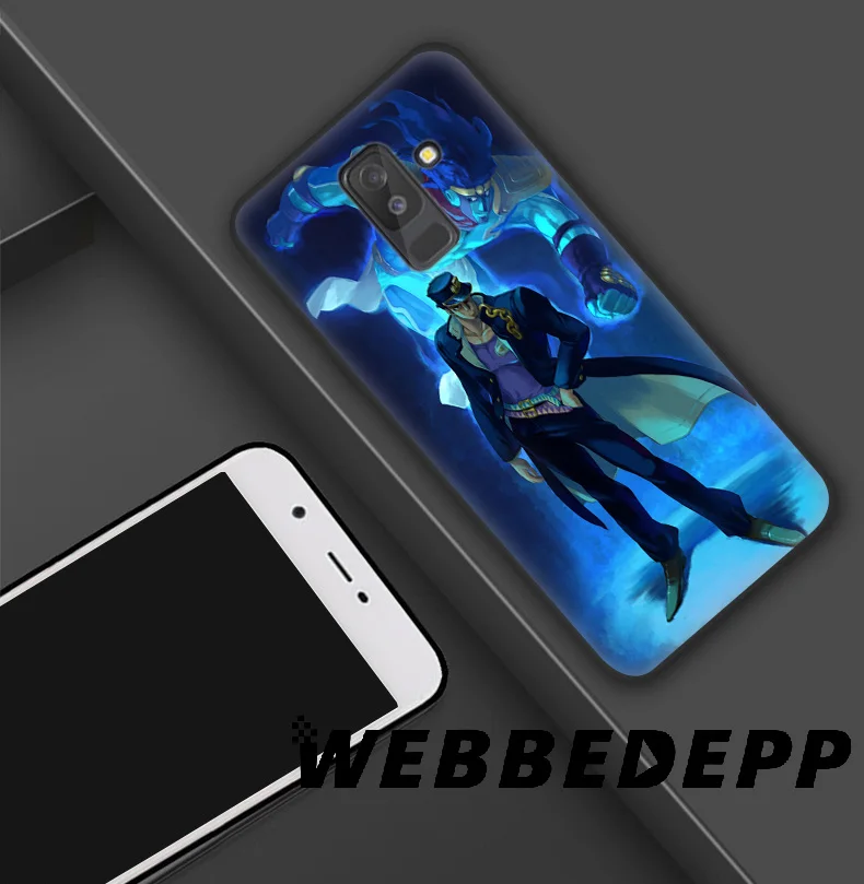 WEBBEDEPP JoJo's Bizarre Adventure Soft TPU Silicone Case for Samsung Galaxy S10 S10e S9 S8 Plus S7 S6 Edge &amp J6 |