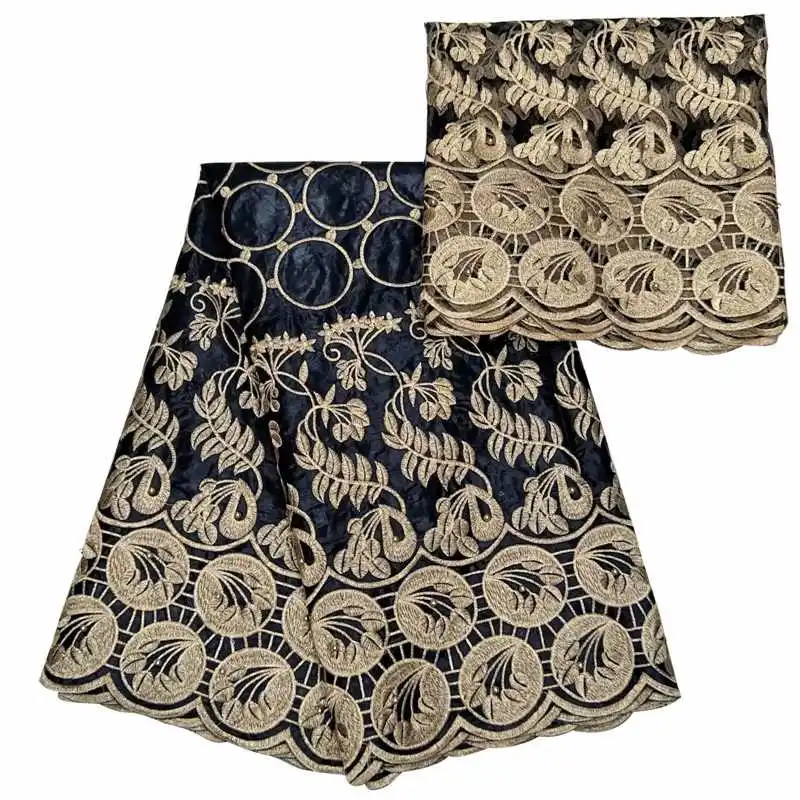 

Micle African bazin riche fabric 5+2 yards tulle high quality fashion bazin riche with beads in white for women wedding