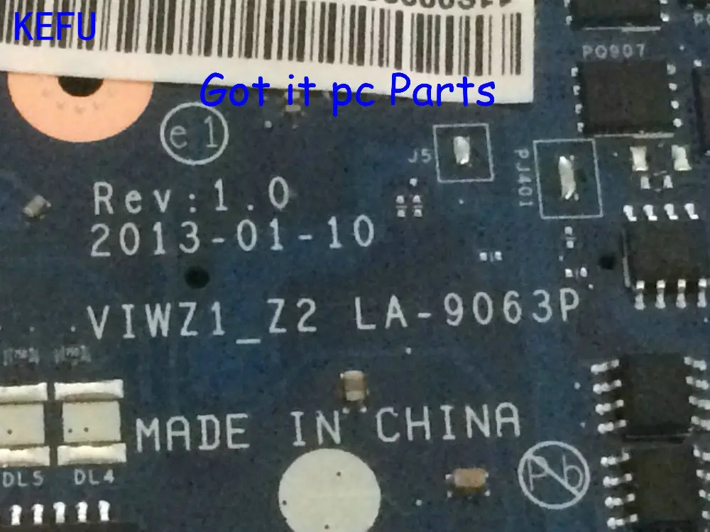 

VIWZ1_Z2 LA-9063P для материнской платы Lenovo Z500 GT740M, Гарантия 90 дней