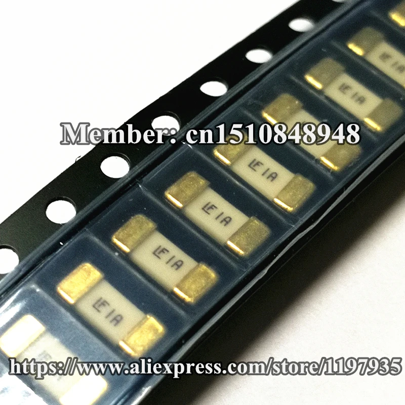 SMD предохранитель 125 в 1 А литтелпредохранитель быстрого действия 0451001.MRL 1808 1A В LF1A