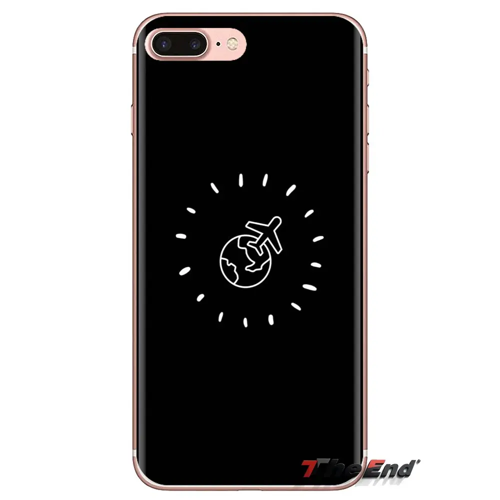 ТПУ оболочка Чехлы Путешествия мир Бумага самолет для Samsung Galaxy J1 J2 J3 J4 J5 J6 J7 J8 Plus 2018