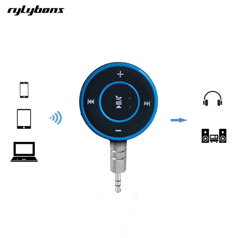 3 5 Jack Aux Bluetooth Hands Free автомобильный комплект громкой связи беспроводной приемник