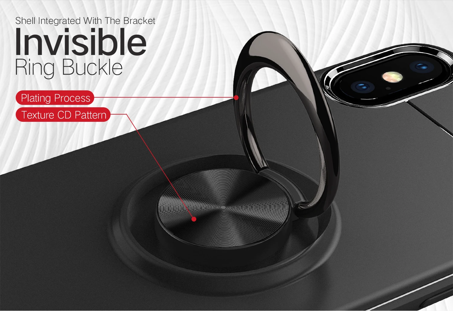 Matte Soft Silicone holder Cover For iPhone XR XS Max 8 Plus 7 X iPhone8 6 6s Case 360 Rotating magnet TPU coque |