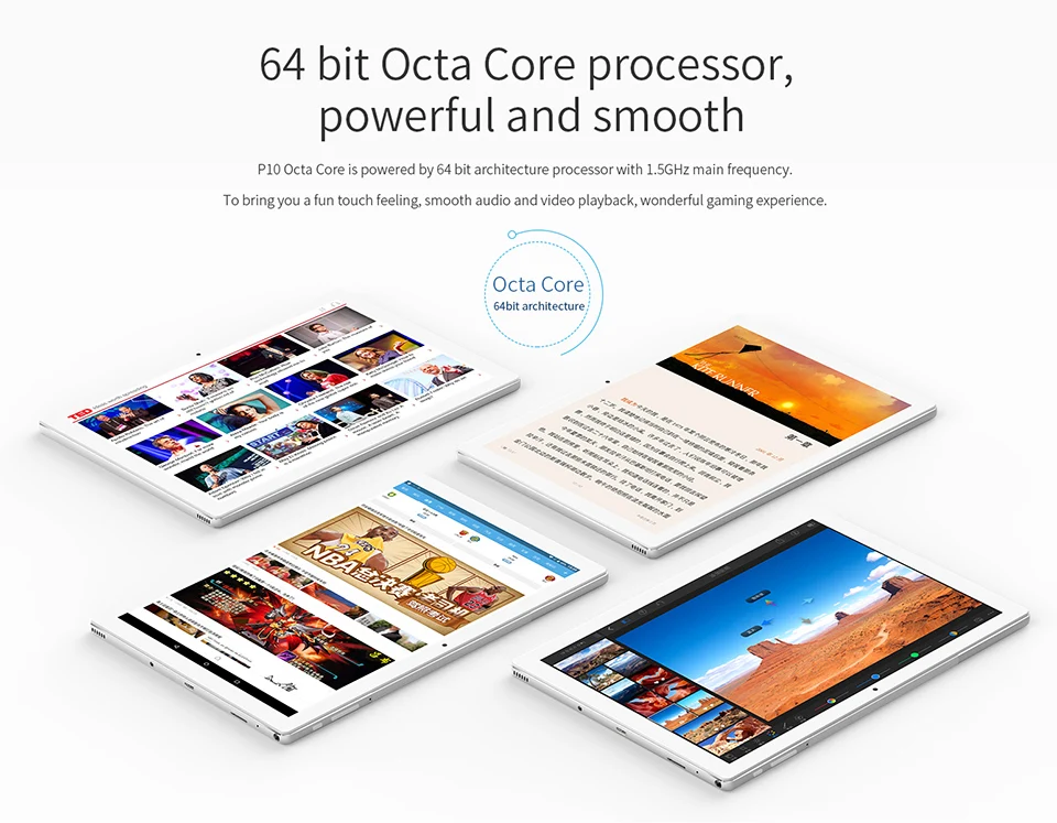 Teclast 10,1 дюймов планшетный ПК Android 7,0 Phablet Rockchip RK3368-H Восьмиядерный Mediatek двойная sim gps вызов wifi планшет