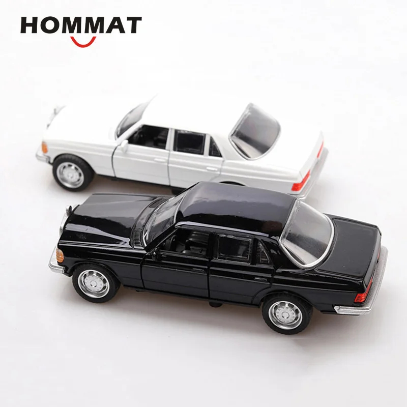 Модель автомобиля HOMMAT Classic W123 1:36 модель Mercedes из сплава литая игрушка