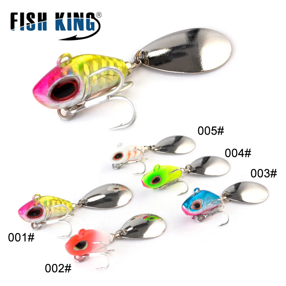 Рыболовная приманка FISH KING в виде ложки 10 г 15 5 цветов | Спорт и развлечения
