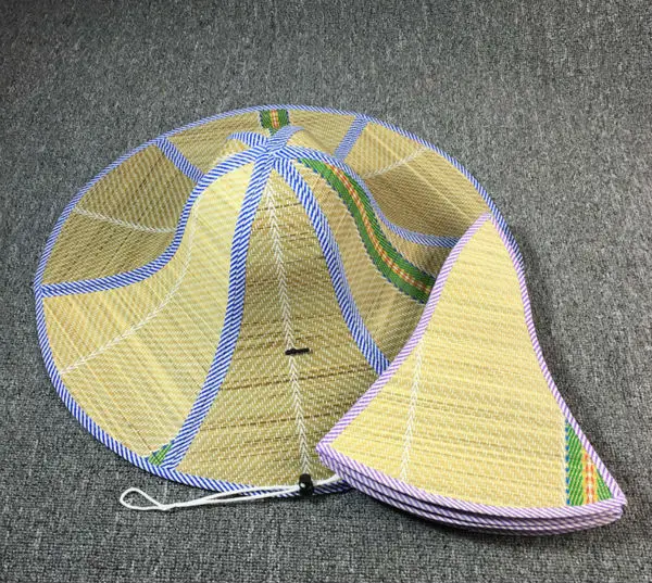 

2017 summer collapsible bamboo hat Wide brim sun hat manual farmer straw hat Men and women hat AB033