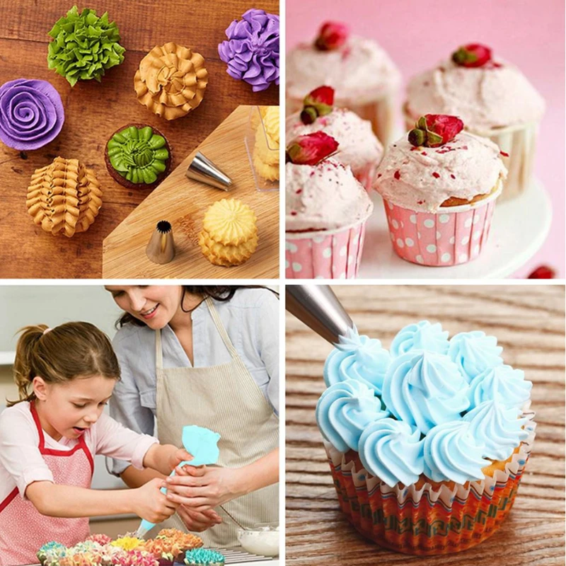Бесплатная доставка 8 шт. декор из нержавеющей стали инструмент для торта набор