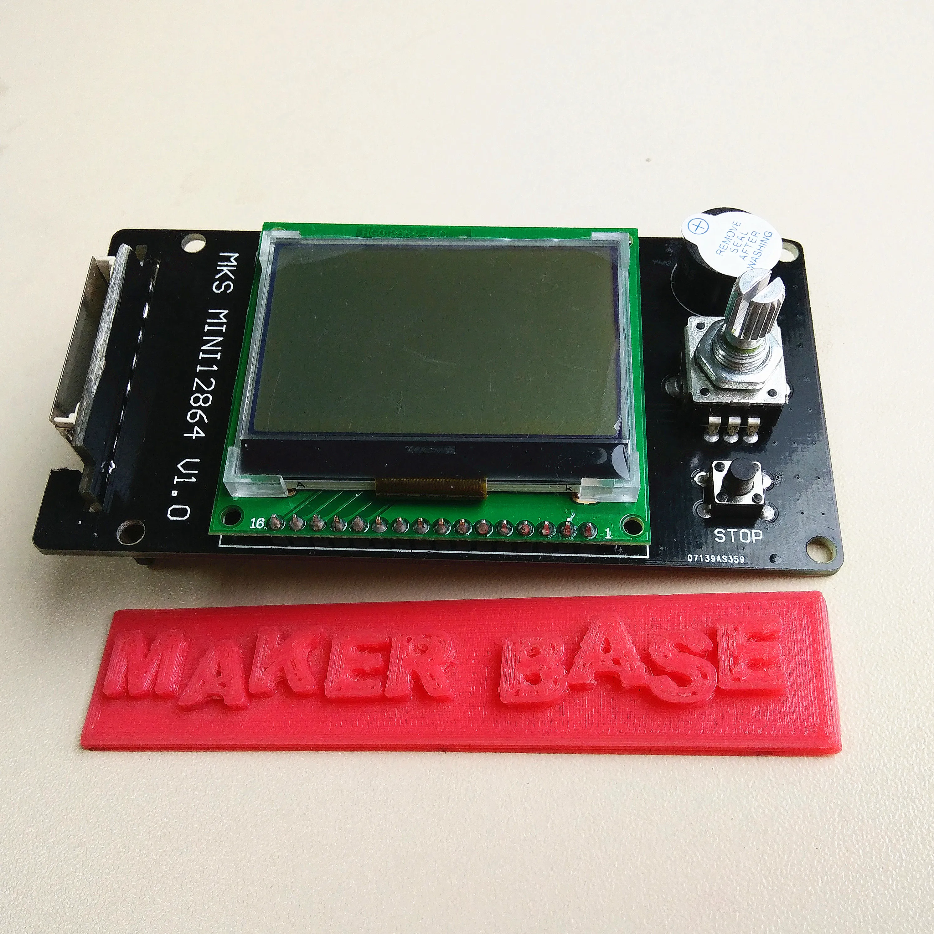 E & M DIY 128*64 MKS базовый экран MINI12864 для деталей 3D принтера Мини ЖК модуль панели смарт