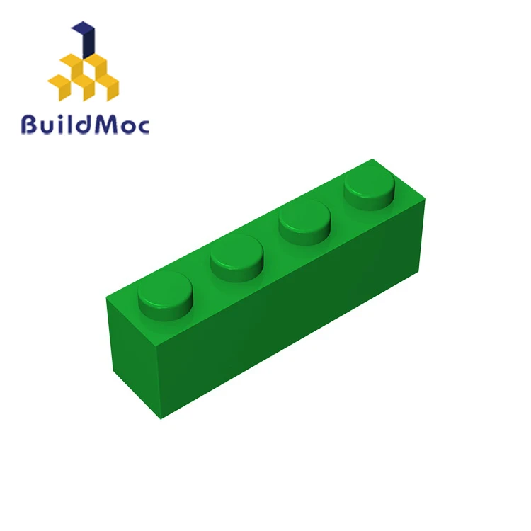 BuildMOC совместимые сборы частицы 3010 1x4 для строительных блоков детали сделай сам