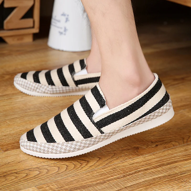 IPCCM 2018 New Spring And Autumn Peas Casual Shoes Lazy Korean Fashion Trend Breathable Men's | Обувь
