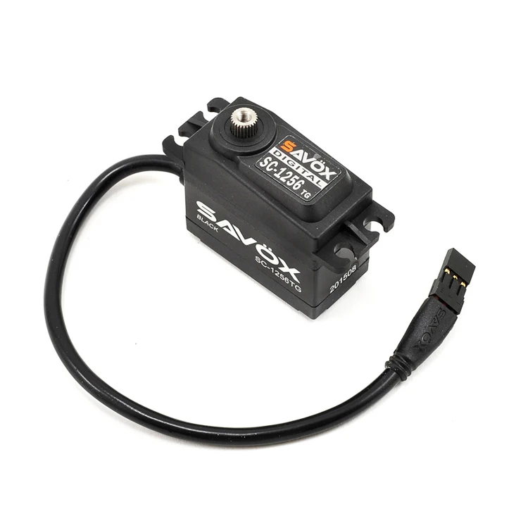 Savox SC-1256TG черный выпуск Стандартный цифровой &quotвысокий крутящий момент&quot