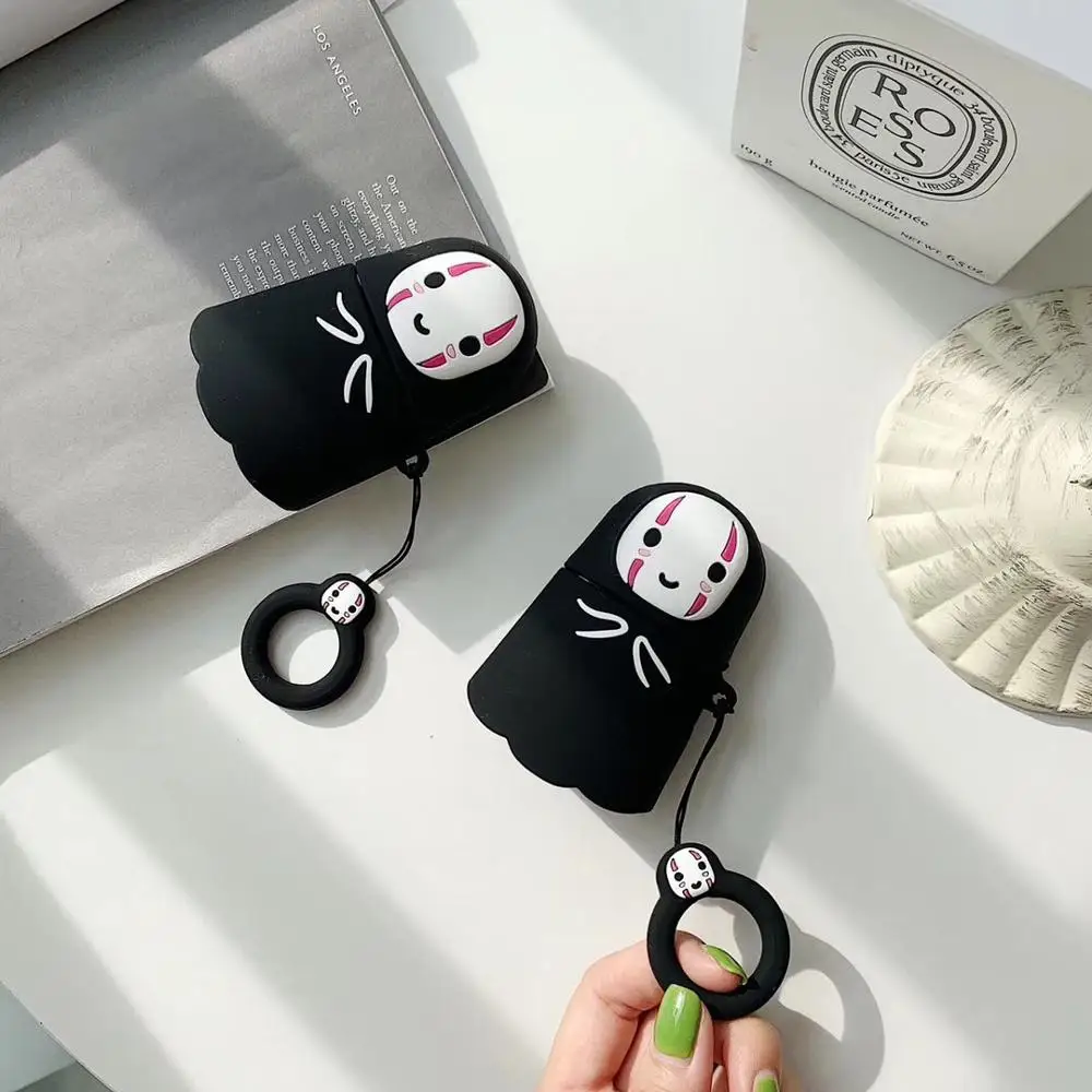 GOOYIYO-для Airpods 1 2 мультяшный силиконовый чехол для наушников коробка зарядки