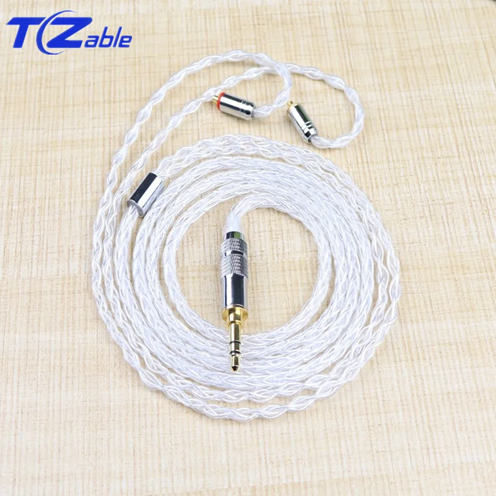 0 78 Pin DIY гарнитура Кабель для IM A2DC MMCX ie80 Hifi наушники обновленный кабель один