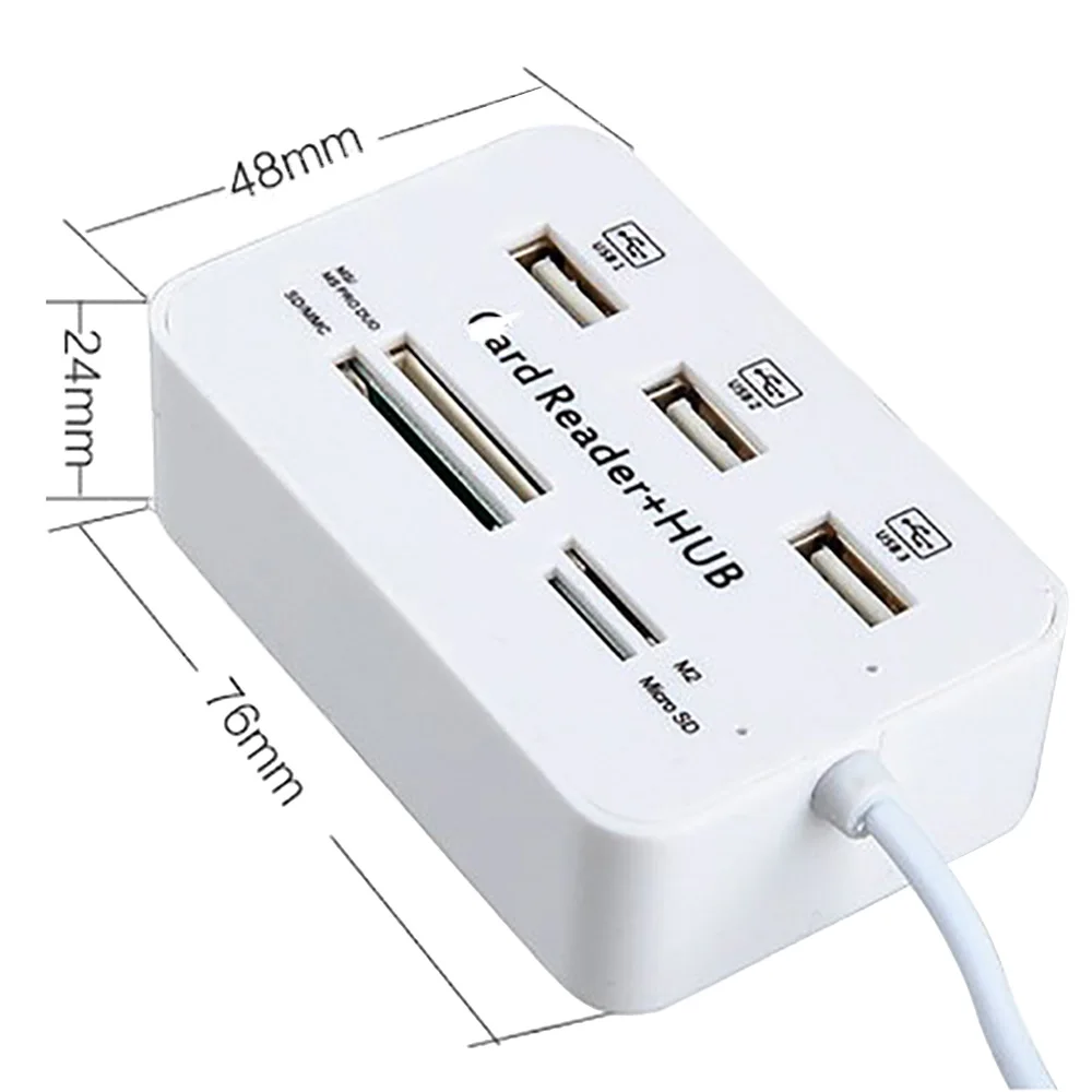 USB-разветвитель usb-хаб 2 0 разветвитель Micro USB типа C кардридер все в одном адаптер