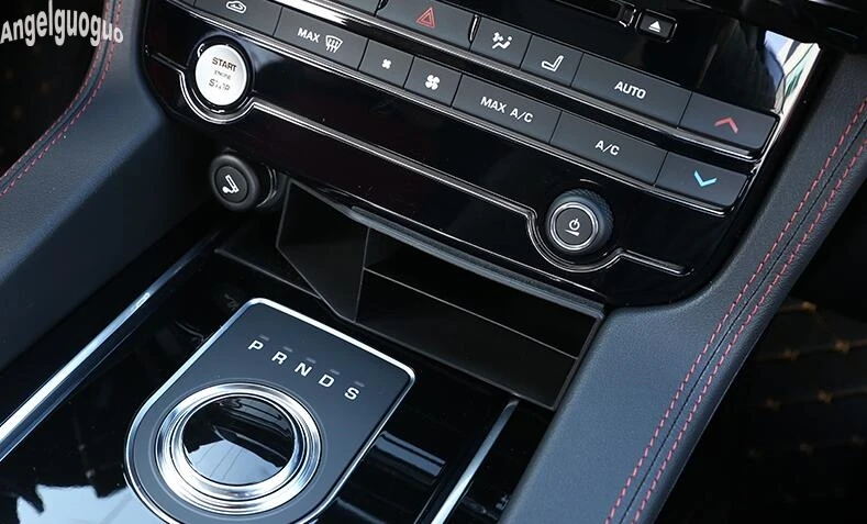 ABS многофункциональное хранилище для Jaguar XE XF F-pace XEL XFL Автомобильный Центральный консольный ящик ключ/сигарета/держатель телефона Аксессуары для хранения