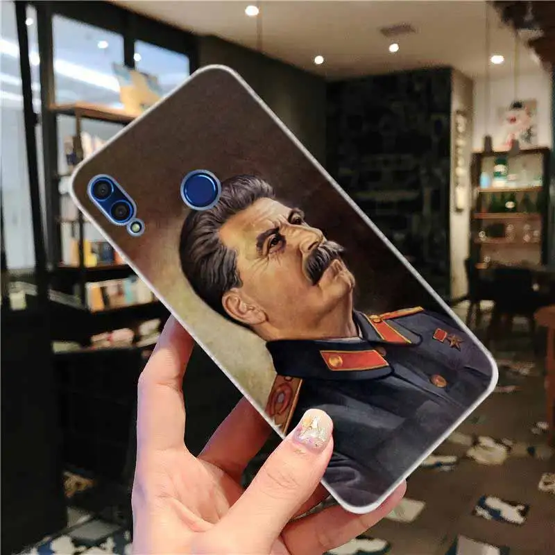 Мягкий силиконовый чехол для Huawei Honor 30 20 Pro 10 9 9X Lite 10i 9a 8a 7a 30s Сталин|Бамперы| |