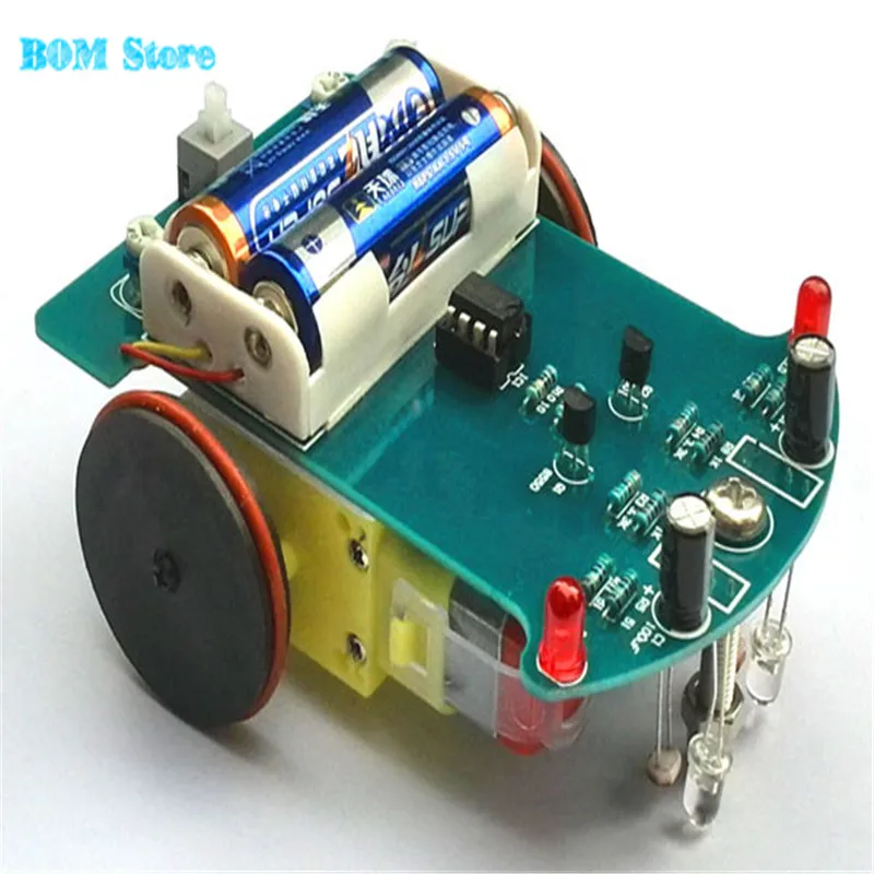 D2-1 DIY Kit интеллектуальное отслеживание Линия Smart Car suite TT Двигатель электронного