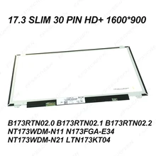 replacement 17.3 ultraslim 30PIN laptop screen HD+ monitor for Lenovo IdeaPad 320 17IKB 300-17ISK  110-17IBD 110-17ACL DISPLAY
