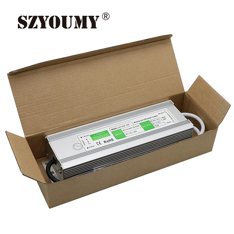 SZYOUMY IP67 Водонепроницаемый Электронный Светодиодный драйвер питания