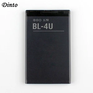 Dinto 1pc 1000mAh BL-4U BL4U BL 4U литий-ионный аккумулятор для телефона Nokia 3120c 5250 206 515 5330 5530XM XpressMusic 5730 6212c