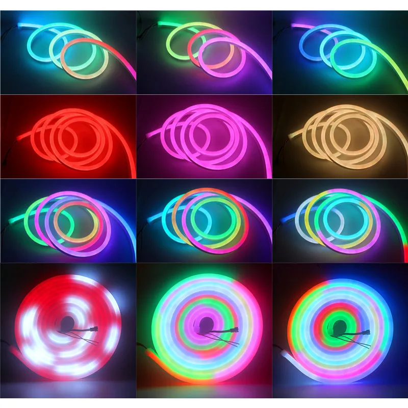 5 м/лот WS2811 60 Светодиодный s/m светодиодный неон полосы пикселей 12 V RGB