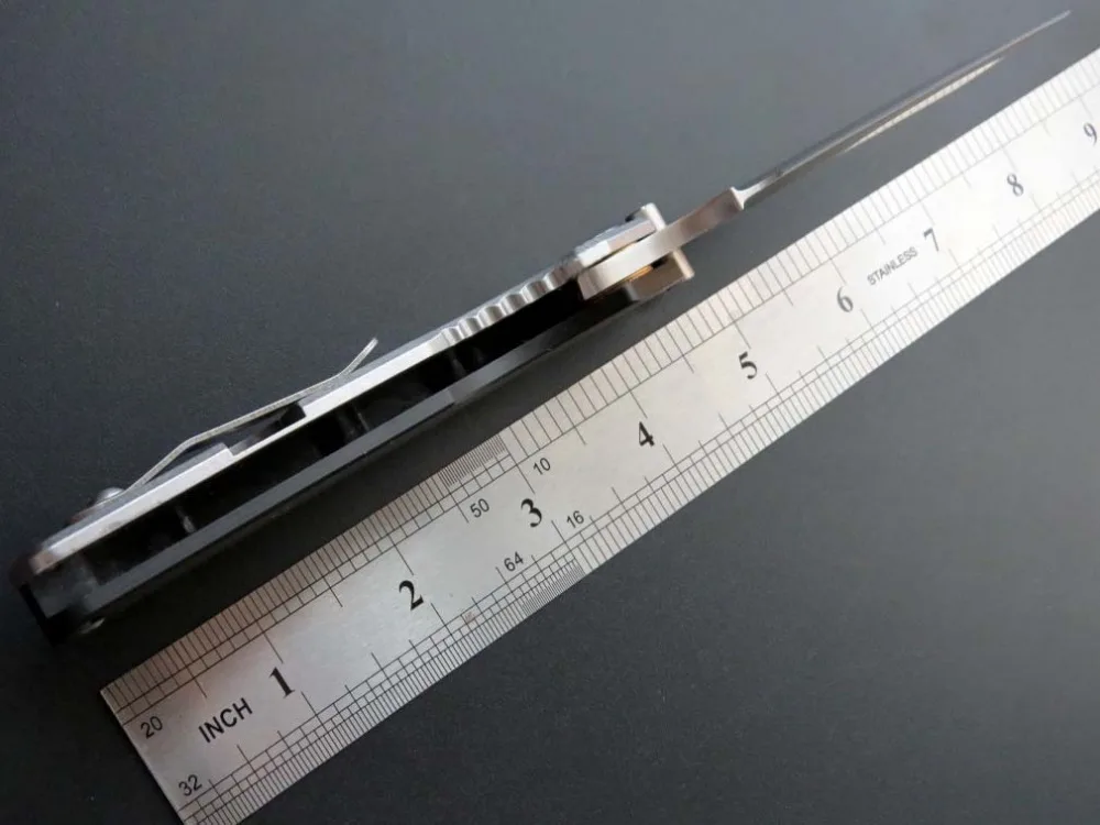 Новый ST 1 складной нож 8Cr стальное лезвие G10 и стальная ручка тактические ножи для