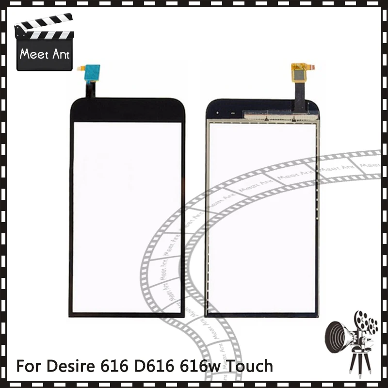 Сменный высококачественный дигитайзер сенсорного экрана для HTC Desire 616 D616 D616w
