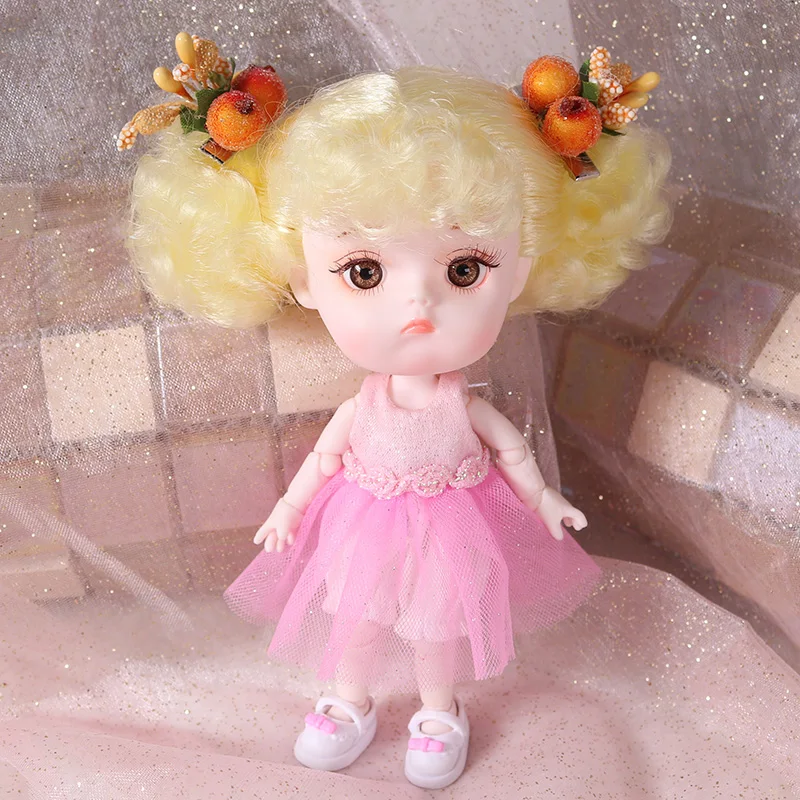 Одежда для 1/8 bjd кукла средняя DODO ob11 кукла Три цвета костюмы Высокое качество мягкая одежда для 20 см bjd