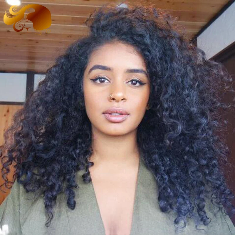 АЛИСА Волос Вьющиеся Волны Передний Парик Шнурка Отбеленные Узлы Богородицы