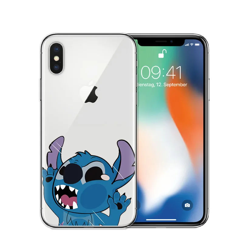 T5968 Чехол для телефона с рисунком стежка, чехол для iPhone 6 s 6 S 7 8 Plus X, Мягкий силиконовый чехол из ТПУ для iPhone XS MAX XR 5S SE, задняя крышка - Цвет: T5968