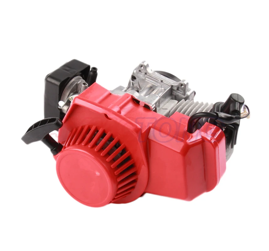 Новый Превосходное качество 43cc 47cc 49cc 2 тактный двигатель для мотора мини QUAD ROCKET