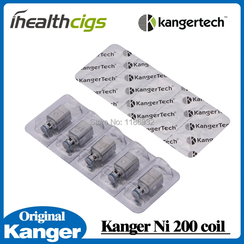 Катушка Kanger Subtank 10 шт./много 100% оригинал OCC NI200 0 15 Ом Sub Ohm ni200 катушка для V2 Plus Nano MINI|sub