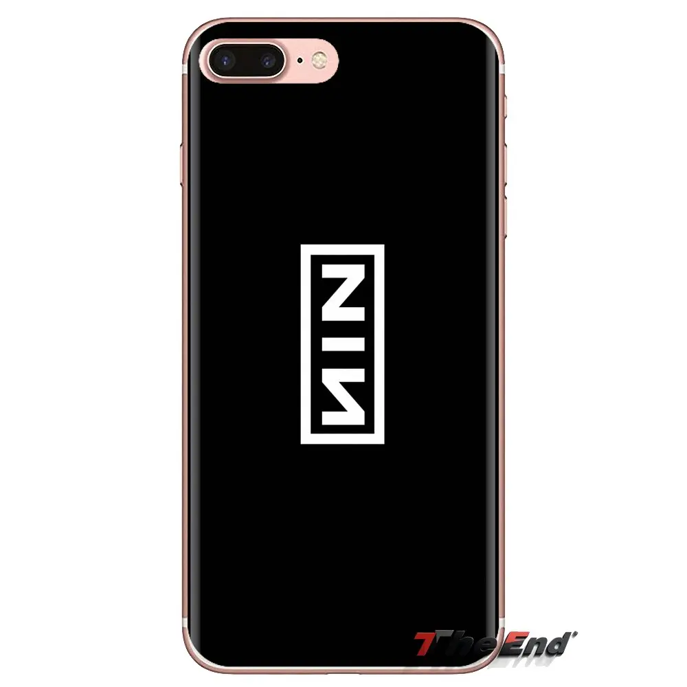 Nine Inch Nails Band Логотип постер для Xiaomi Redmi 4A S2 Note 3 3S 4 4X 5 Plus 6 7 6A Pro Pocophone F1 прозрачный