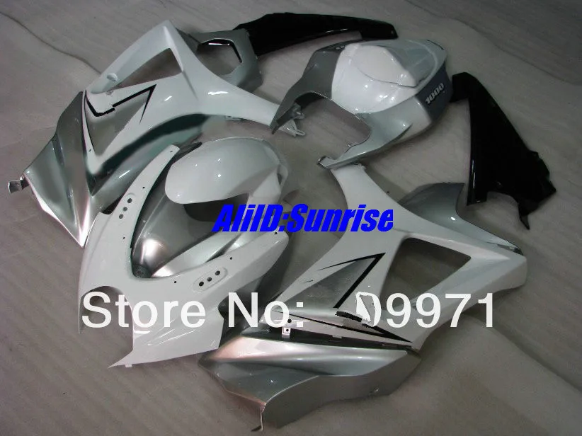 S424 NEWESR серебристо-черный полный обтекатель для SUZUKI GSXR1000 2007 2008 Φ 07 08 K7 | Автомобили