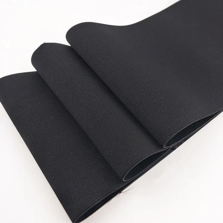 

10/15/20/25/30/35/40/45/50cm Black White Crochet Belt Elastic Band Strap for Maternal Abdomen Wrist Waist DIYSewing Rubber Band