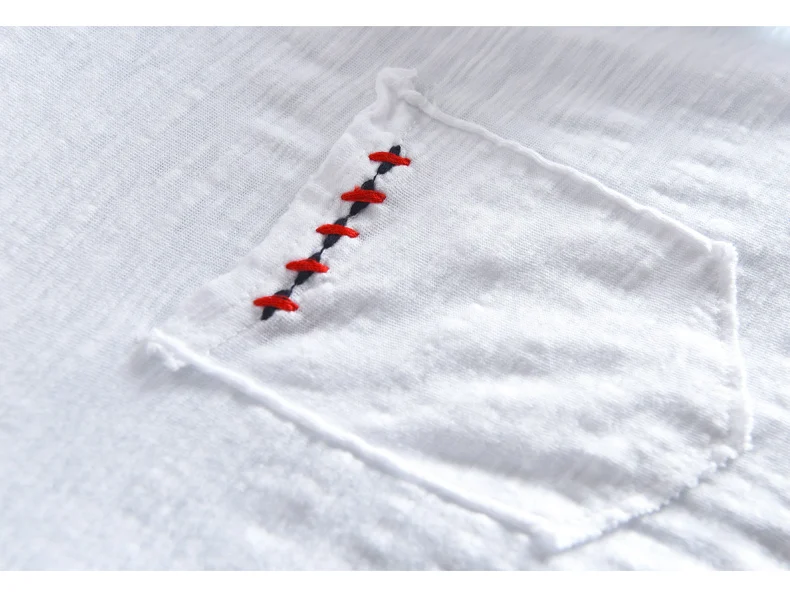 Футболка мужская с v образным вырезом модная индивидуализированная тенниска в