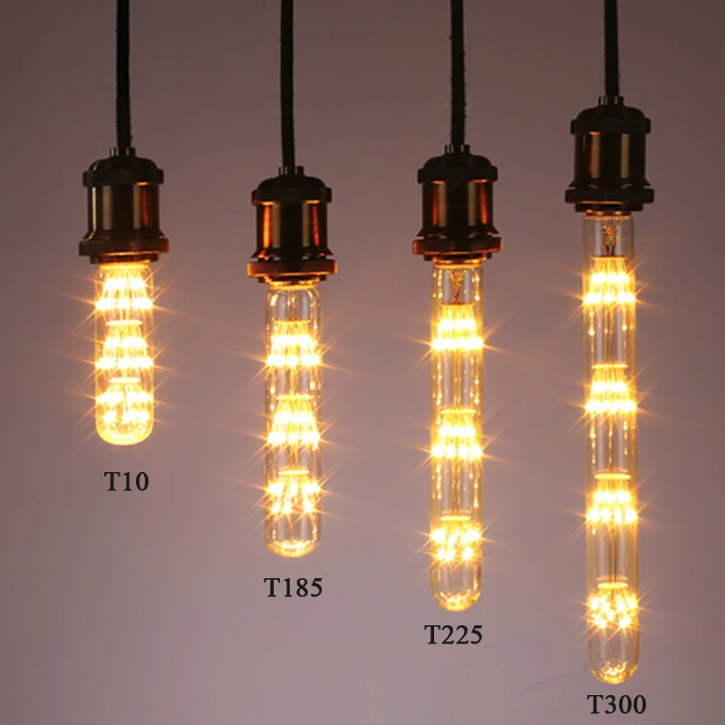 Подвесной светильник с лампами накаливания Эдисона 3 Вт светодиодная лампа в 220 В