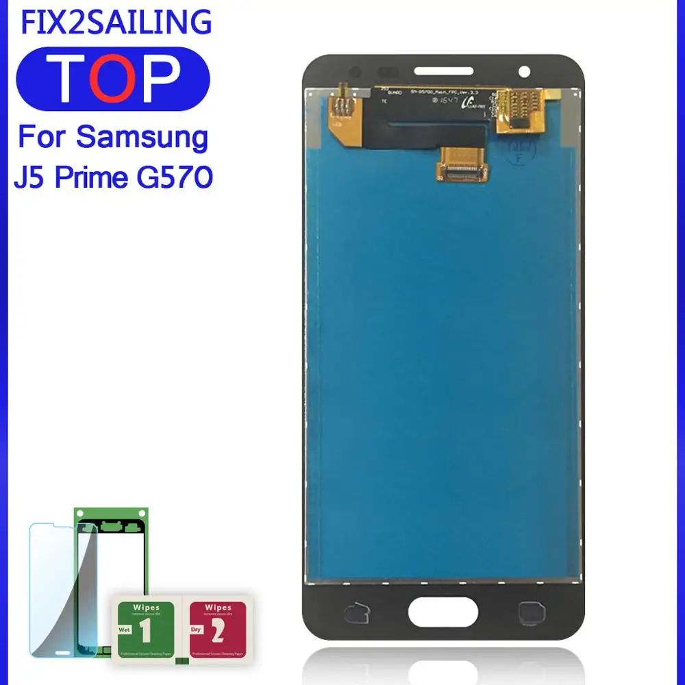 ЖК дисплей с одним/двумя отверстиями для Samsung Galaxy J5 Prime G570 G570F On5 2016 G5700 сенсорный