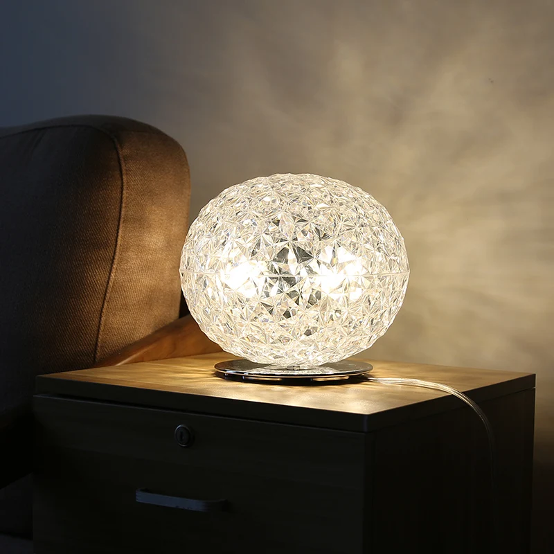 Современный скандинавский уникальный хрустальный круглый шар Овальный