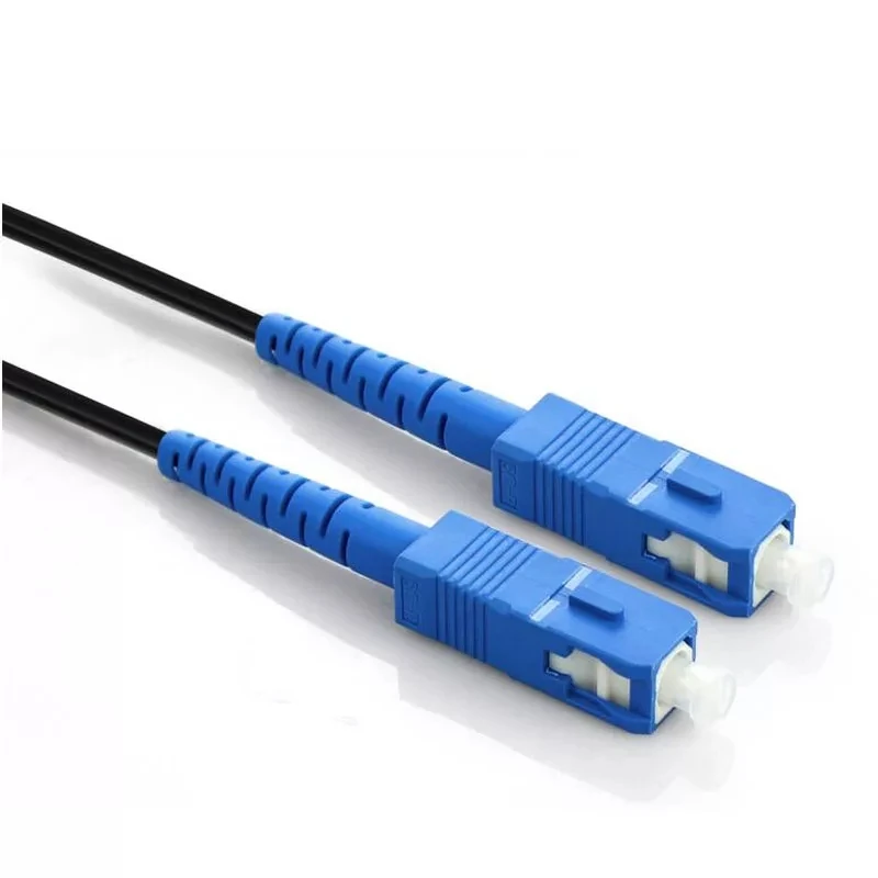 Оптоволоконный кабель 100 м 1 ядро SC для помещения одномодовый простой FTTH G652d