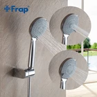 Новое поступление Frap ABS пластиковая ручка три регулировки водосберегающая круглая насадка для душа ABS ручной держатель аксессуары для ванной F09