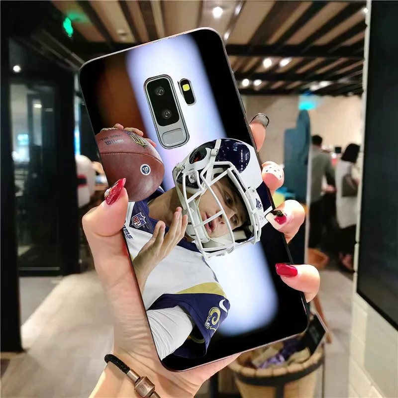Yinuoda чехол для телефона NFL клуб Лос-Анджелес Рэмс samsung Galaxy S10 S9 8 плюс S6 S7 край-Сити
